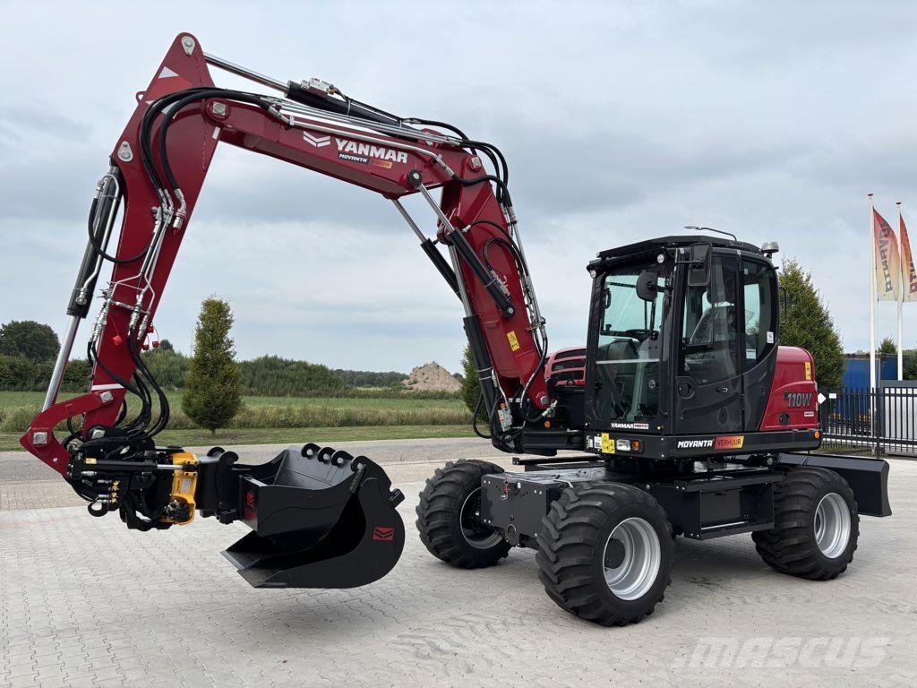 Yanmar YAN B110W Gravemaskiner på hjul