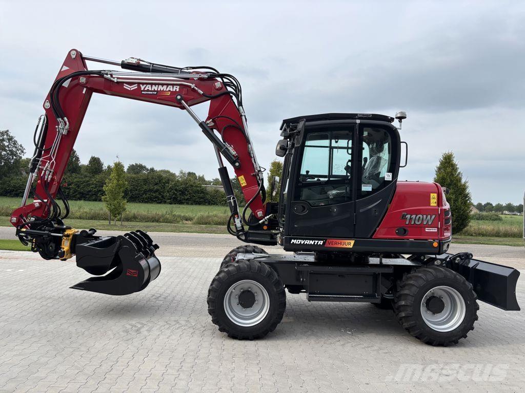 Yanmar YAN B110W Gravemaskiner på hjul