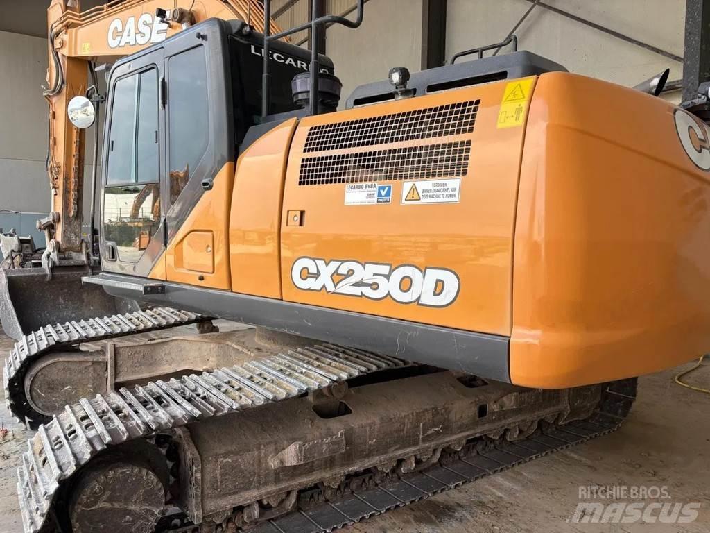 CASE CX250D Gravemaskiner på larvebånd