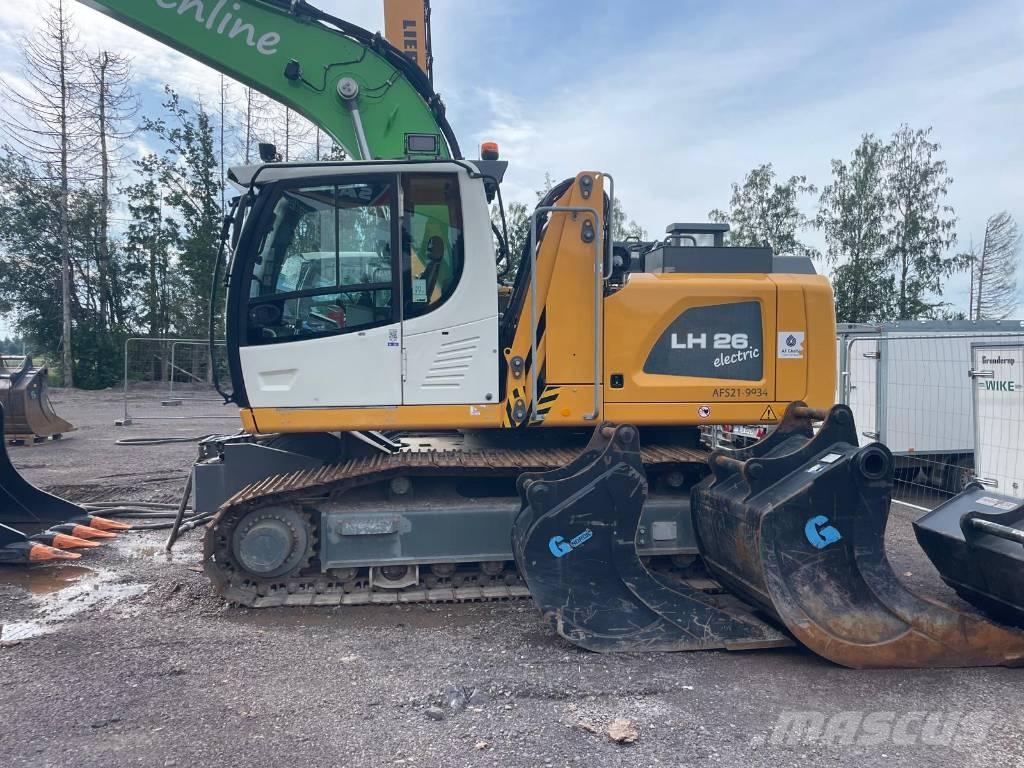Liebherr LH 26 EC Gravemaskiner på larvebånd