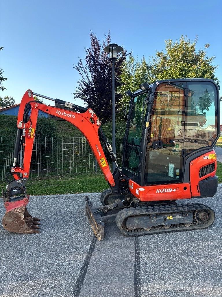 Kubota KX 019-4 Minigravemaskiner