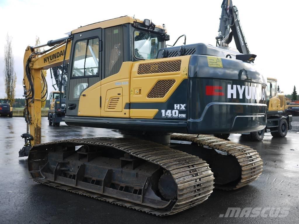 Hyundai HX 140 HW Gravemaskiner på larvebånd