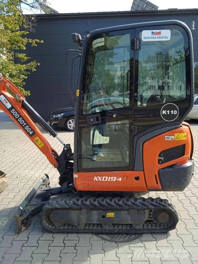 Kubota KX 019-4 Minigravemaskiner