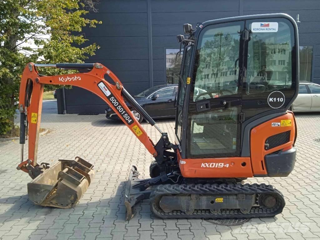 Kubota KX 019-4 Minigravemaskiner