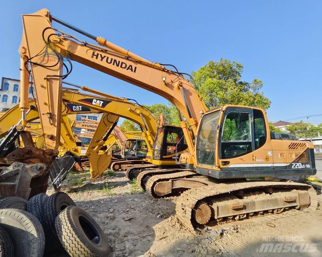 Hyundai R220LC-9S Gravemaskiner på larvebånd
