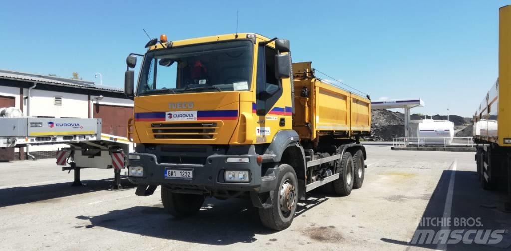 Iveco AD380T44W Lastbiler med tip