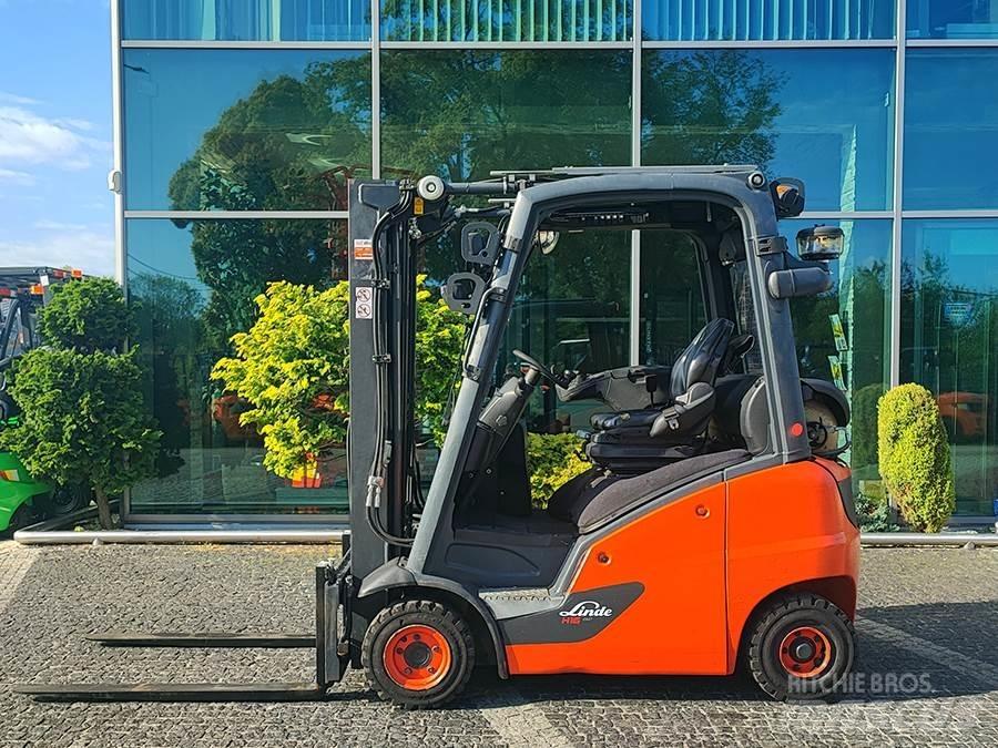 Linde H16T-01 LPG gaffeltrucks
