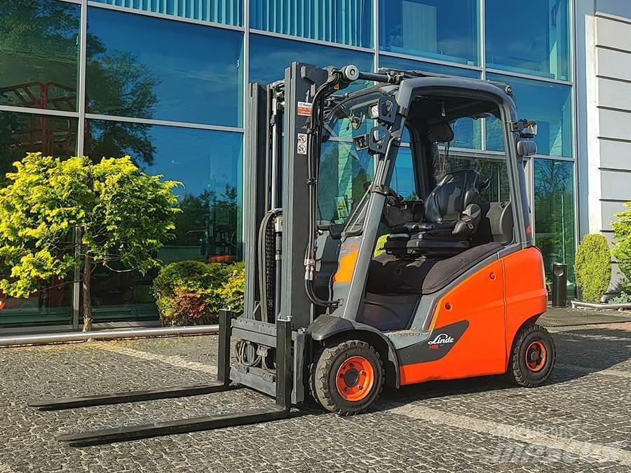 Linde H16T-01 LPG gaffeltrucks