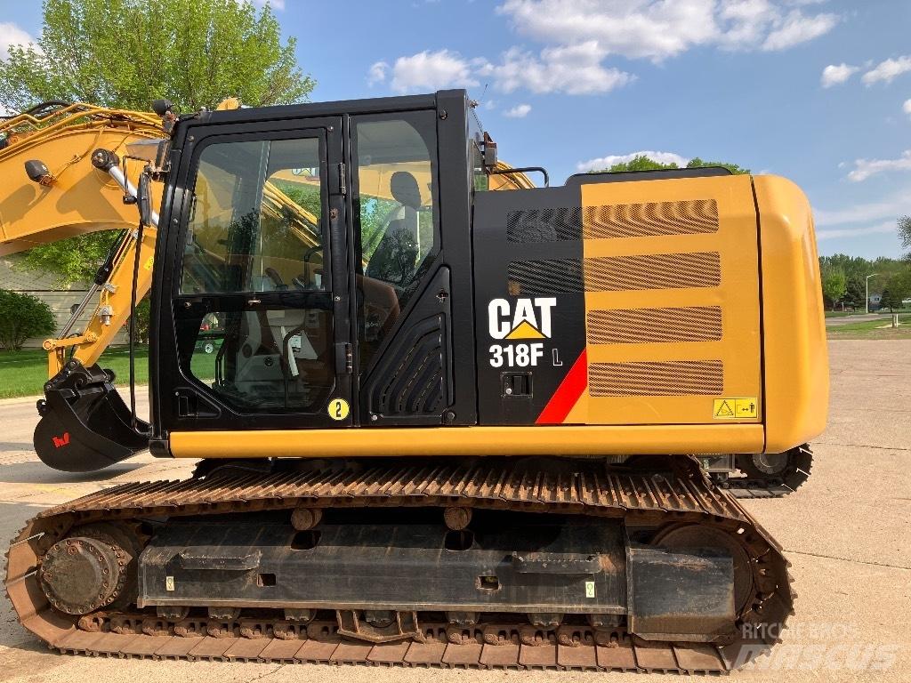 CAT 318 FL Gravemaskiner på larvebånd