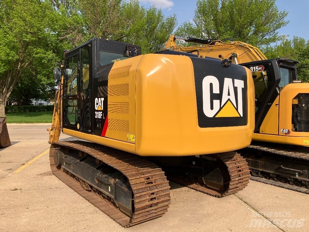 CAT 318 FL Gravemaskiner på larvebånd