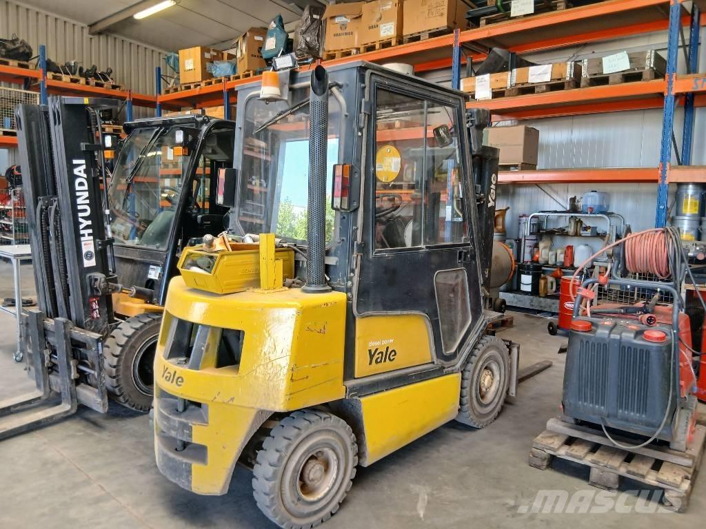 Yale GDP 25 TF Diesel gaffeltrucks