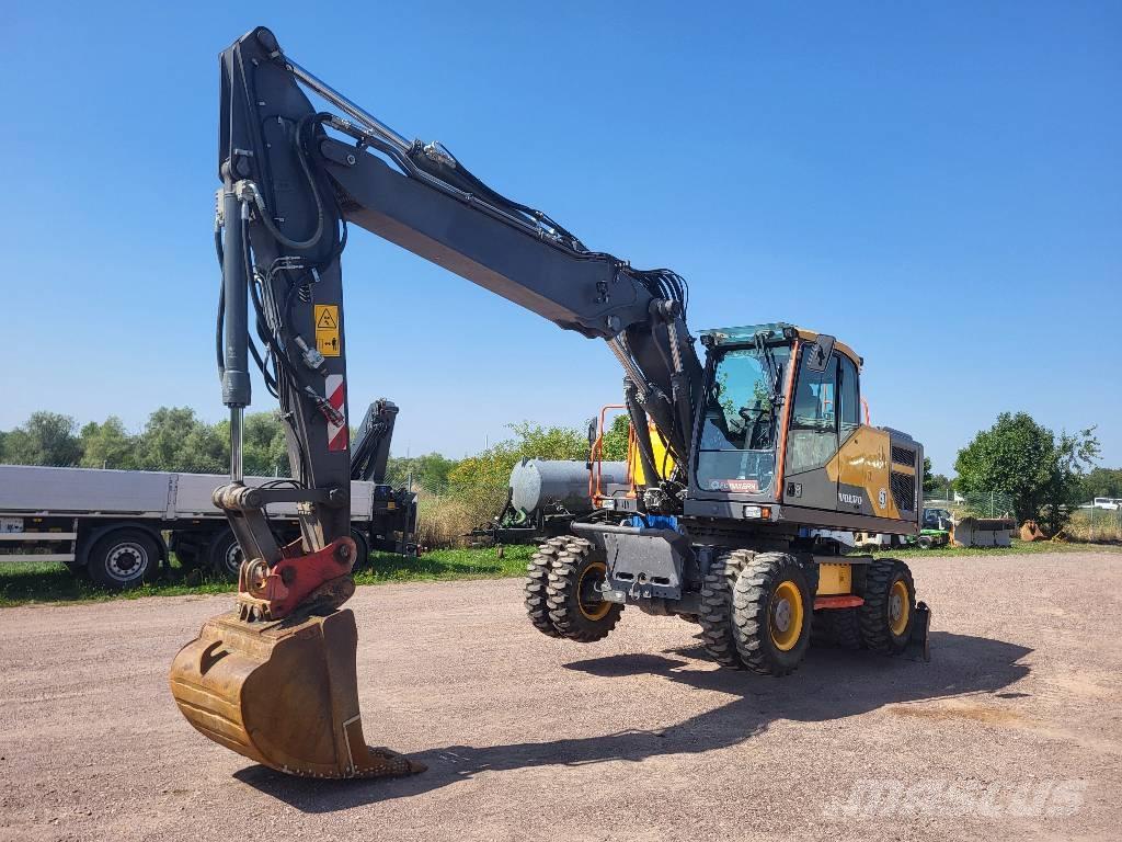 Volvo EW 180 E Gravemaskiner på hjul