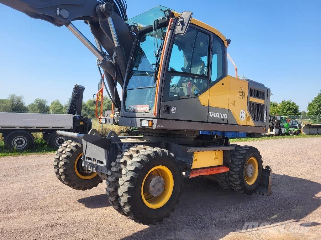 Volvo EW 180 E Gravemaskiner på hjul