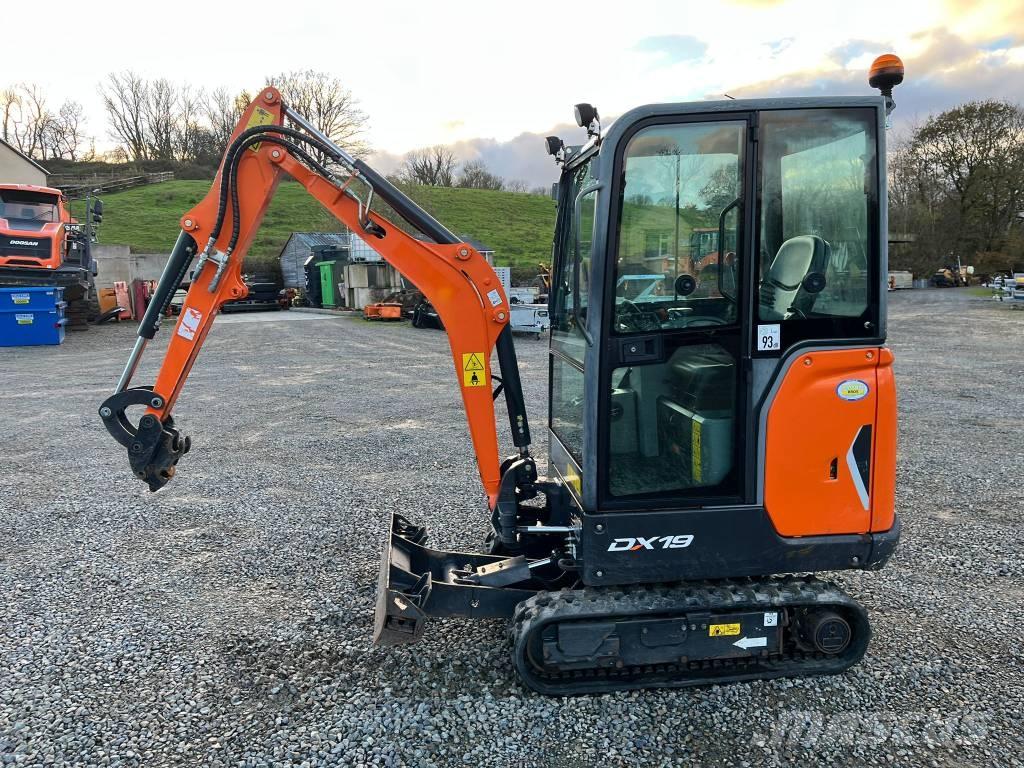 Doosan DX 19 Minigravemaskiner