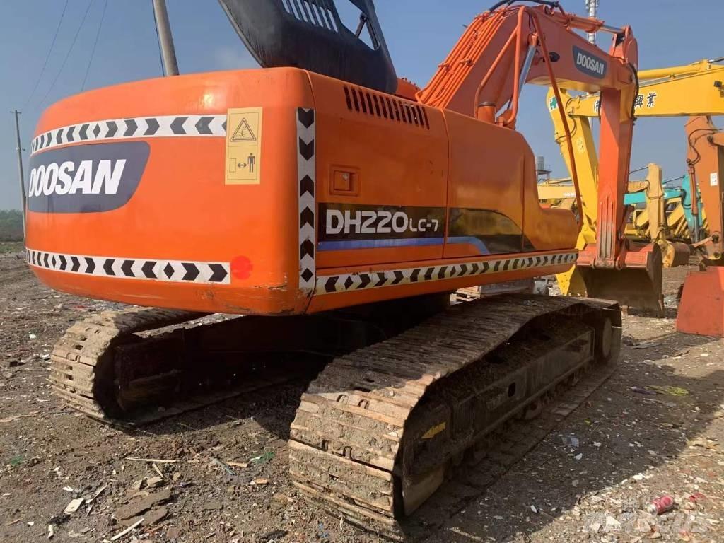 Doosan DH220 Gravemaskiner på larvebånd