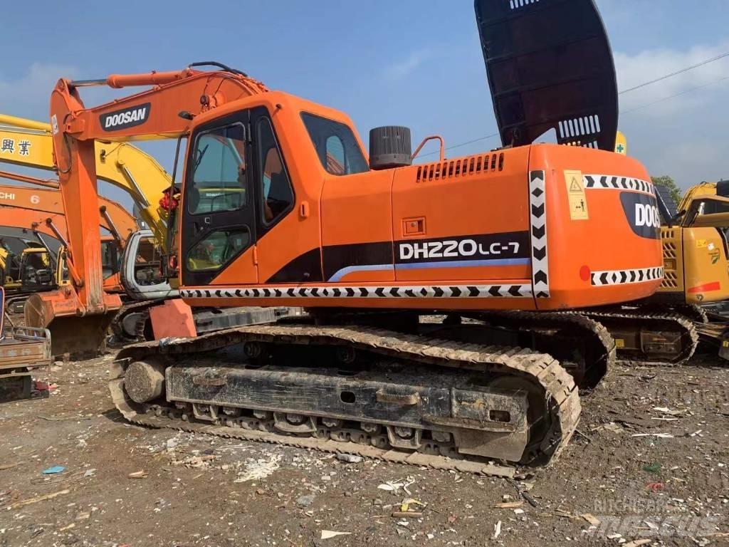 Doosan DH220 Gravemaskiner på larvebånd