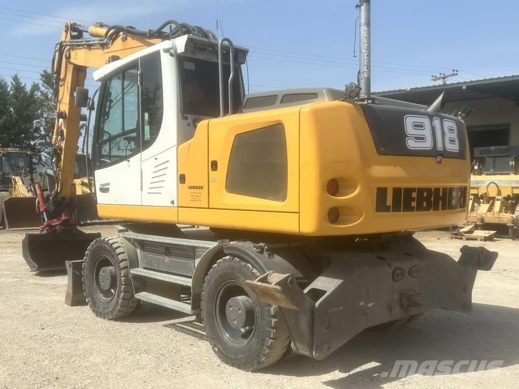 Liebherr 918 Gravemaskiner på hjul