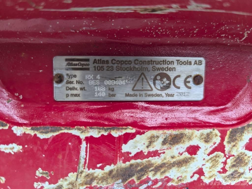 Atlas Copco RX4 Hydraulik / Trykluft hammere