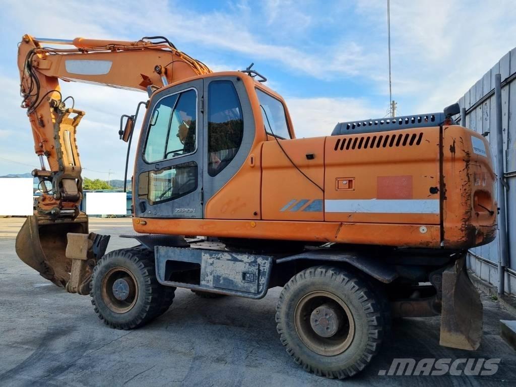 Doosan DX 210 W Gravemaskiner på hjul