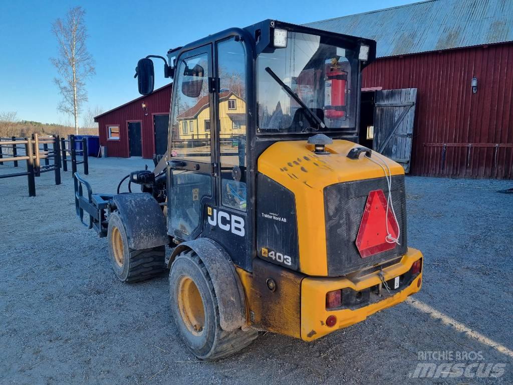 JCB 403 Minilæsser - skridstyret