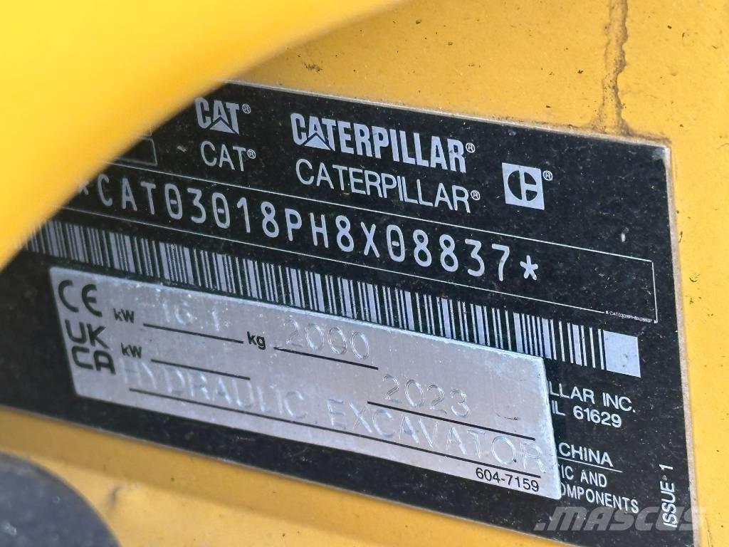 CAT 301.8 Minigravemaskiner