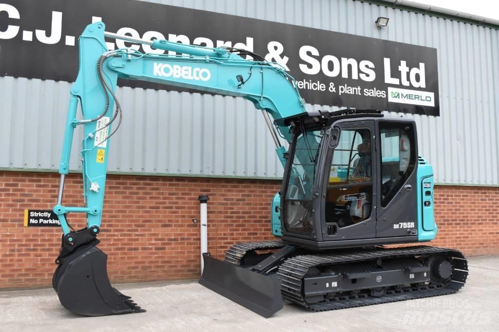 Kobelco SK75SR-7 Midi-gravemaskiner 7t - 12t