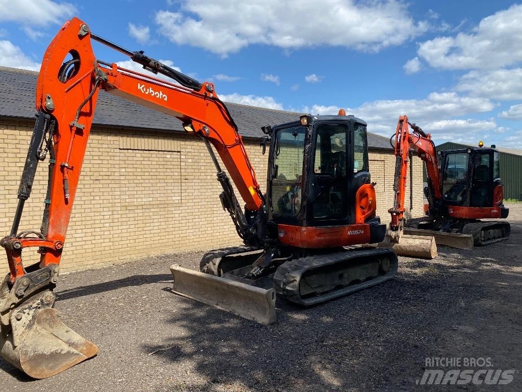 Kubota Kx057 Minigravemaskiner