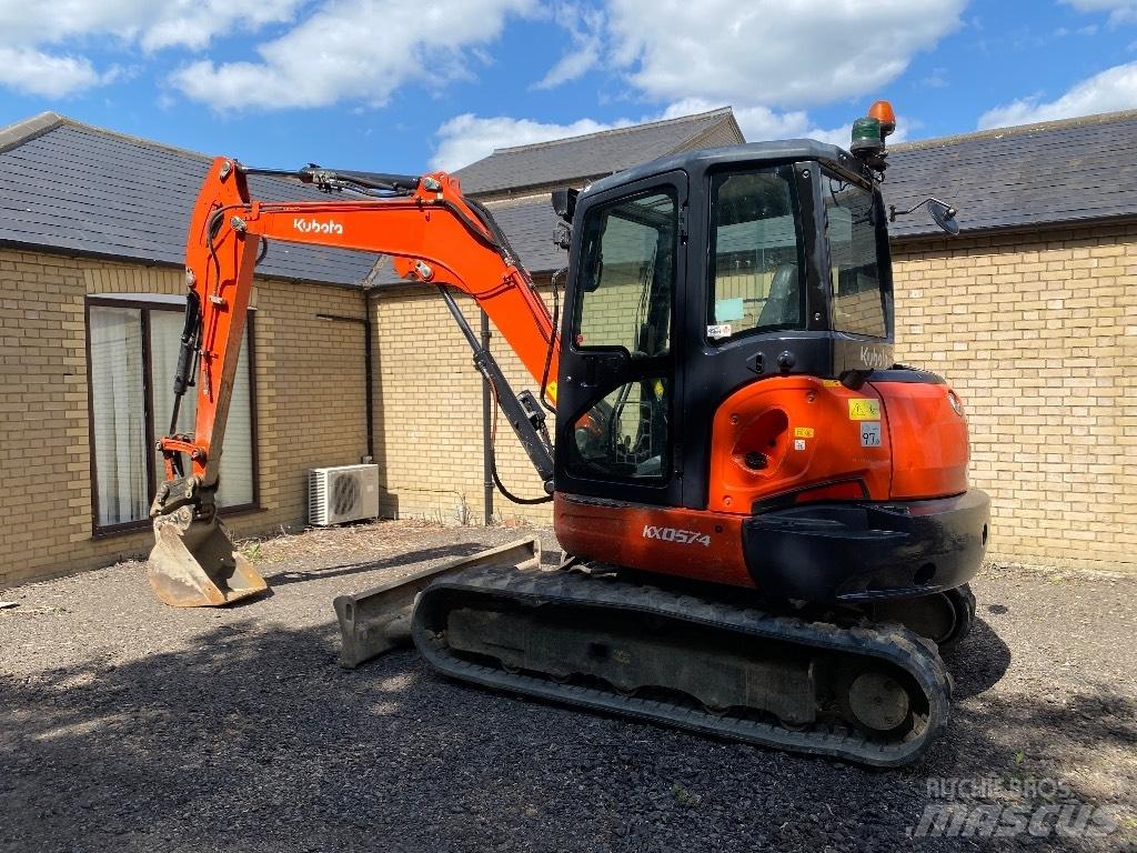 Kubota Kx057 Minigravemaskiner