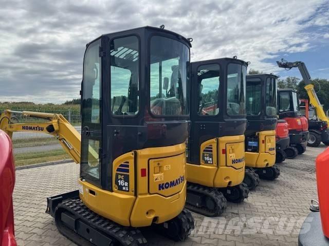 Komatsu PC 16 Minigravemaskiner