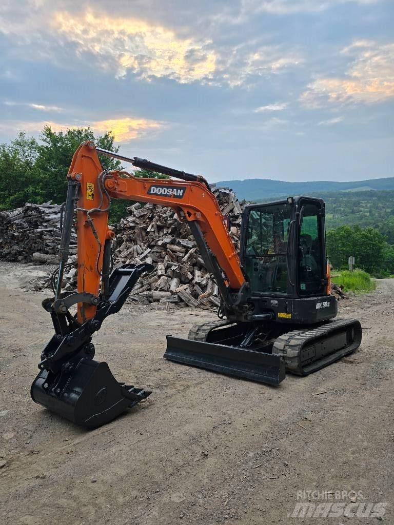Doosan DX 50 Z Minigravemaskiner