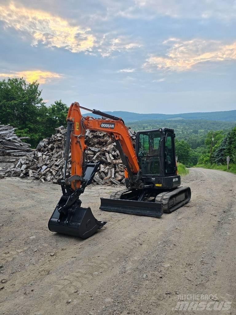 Doosan DX 50 Z Minigravemaskiner