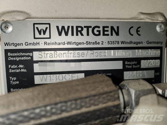 Wirtgen W130CFi Cementstens-maskiner