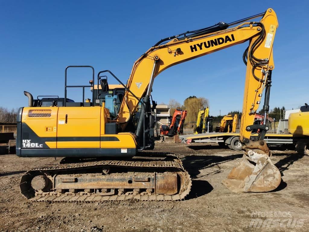Hyundai HX140 LC Gravemaskiner på larvebånd