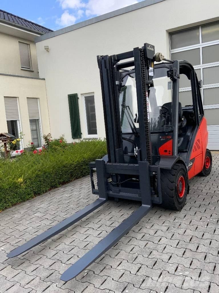 Linde H35T-02 LPG gaffeltrucks