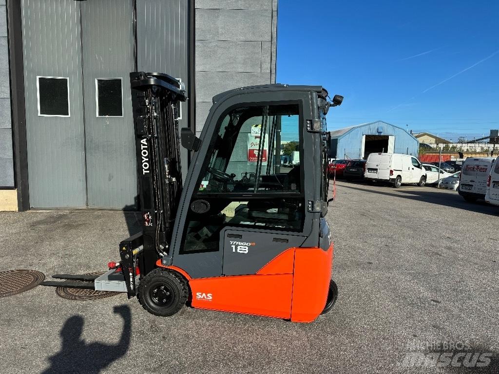 Toyota 8FBEK18T El gaffeltrucks