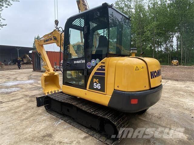 Komatsu PC56-7 Gravemaskiner på larvebånd