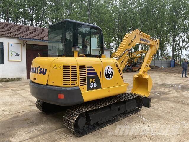 Komatsu PC56-7 Gravemaskiner på larvebånd