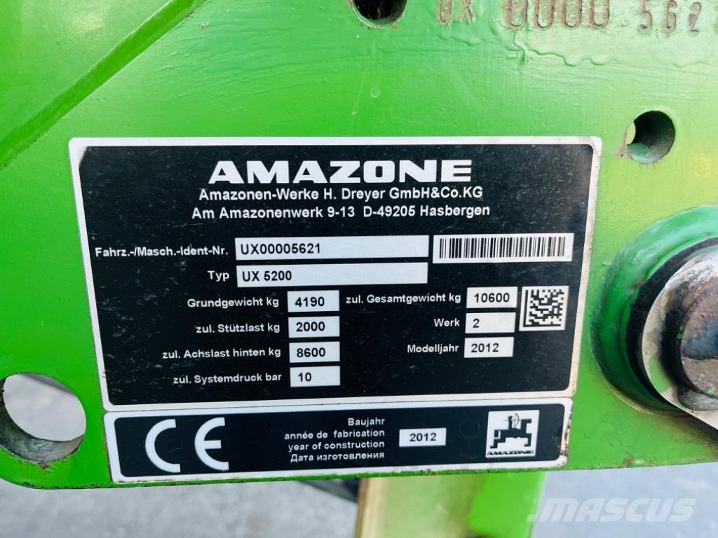Amazone UX 5200 Trailersprøjter