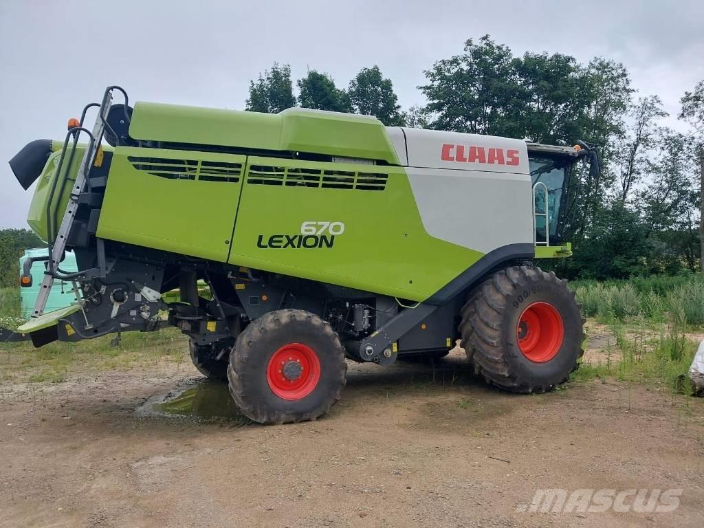 CLAAS Lexion 670 Mejetærskere