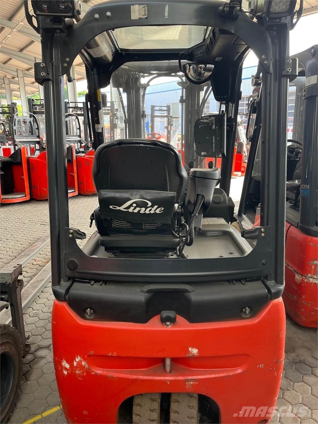 Linde E16C El gaffeltrucks
