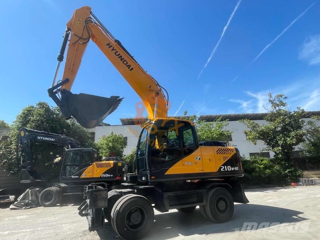 Hyundai R210W Gravemaskiner på hjul