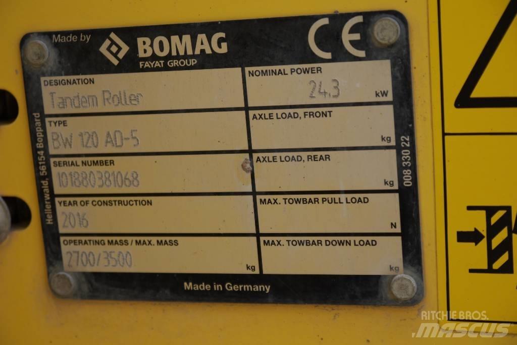 Bomag BW 120 AD-5 Tvilling tromle