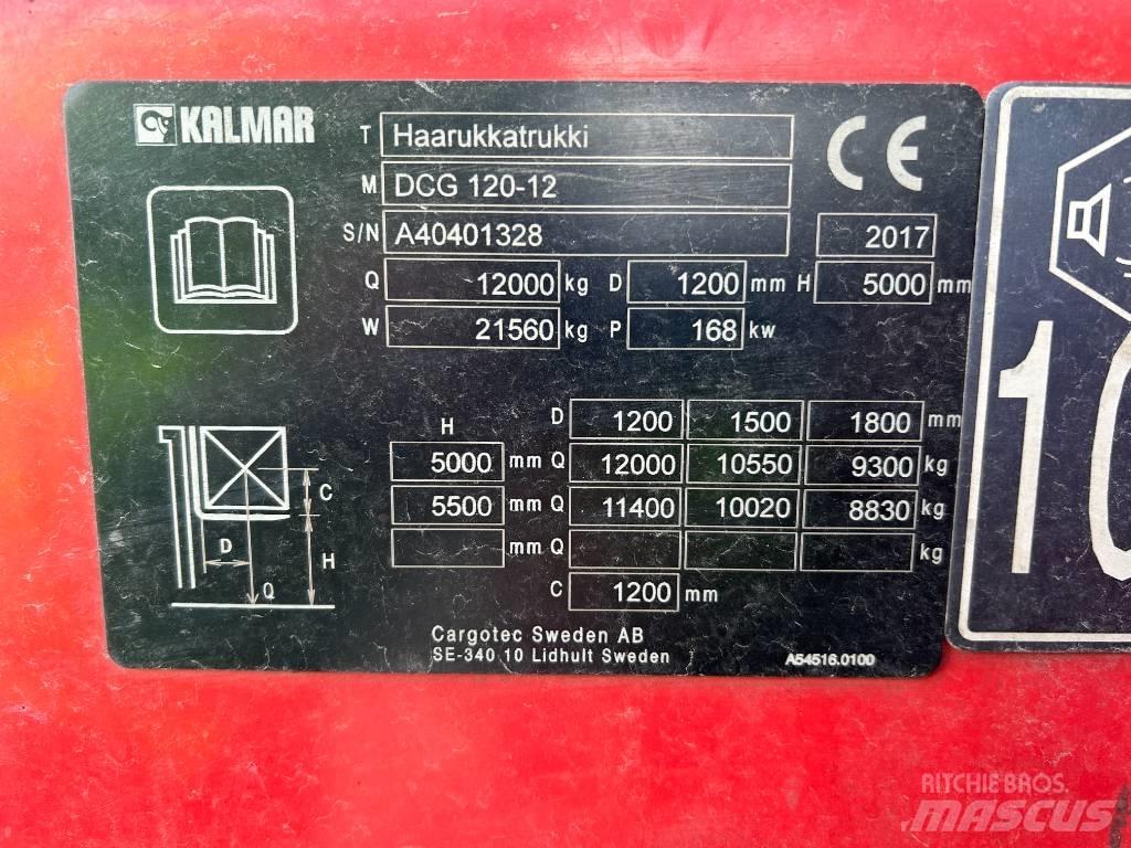 Kalmar DCG120-12 Diesel gaffeltrucks