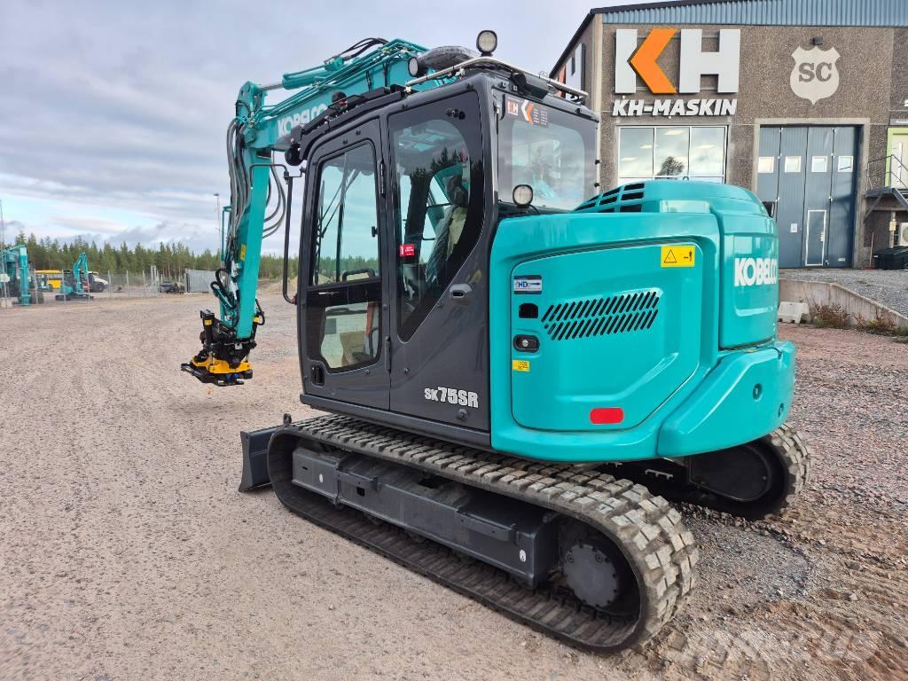 Kobelco SK75SR-7 Midi-gravemaskiner 7t - 12t