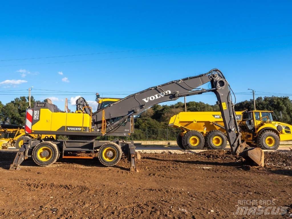 Volvo EW 240 E MH Gravemaskiner på hjul