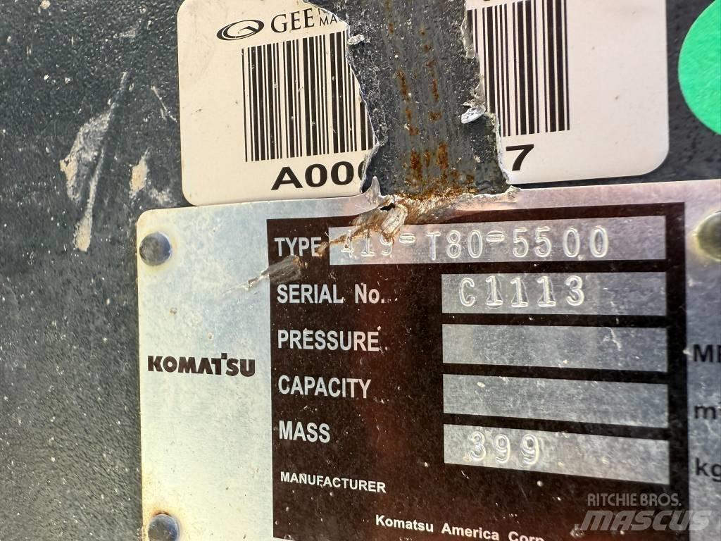 Komatsu WA320 QC Hurtigkoblere