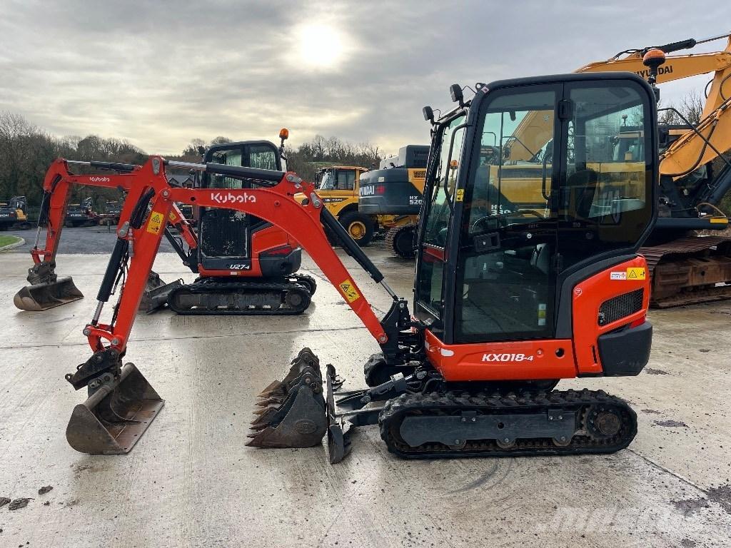 Kubota KX 018-4 Minigravemaskiner