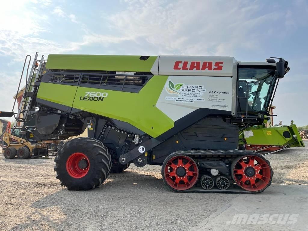 CLAAS LEXION 7600 TT Mejetærskere