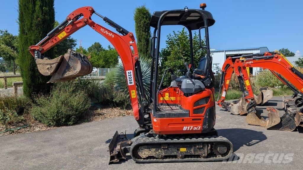 Kubota U 17-3 Minigravemaskiner