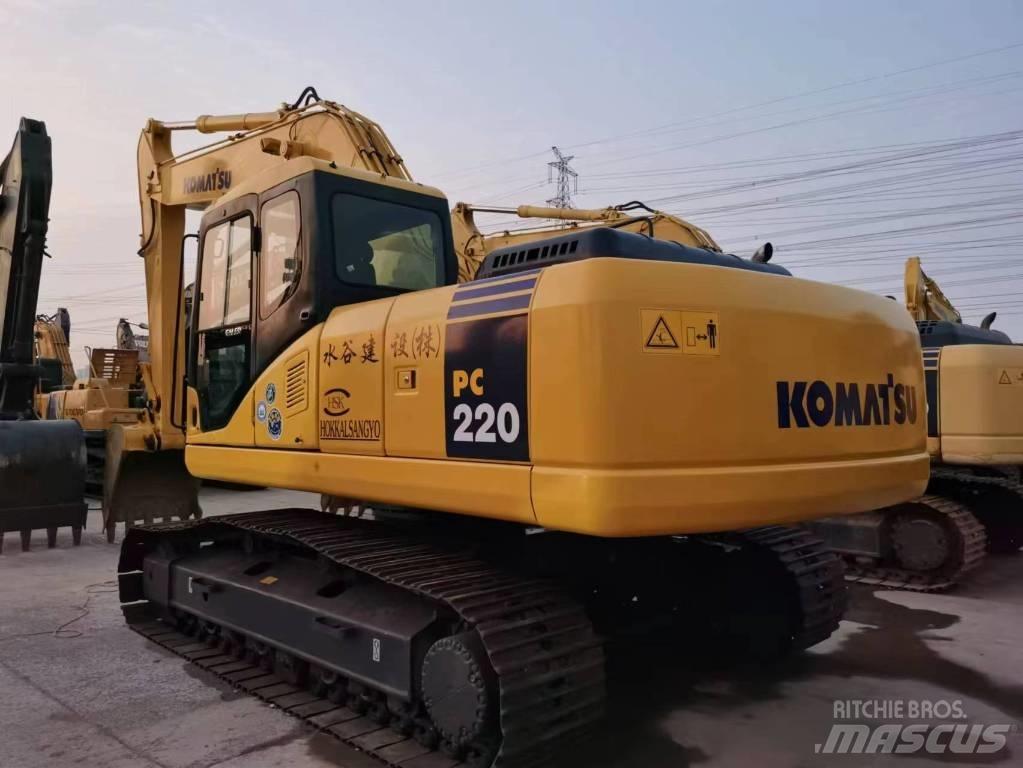 Komatsu PC 220-7 Gravemaskiner på larvebånd
